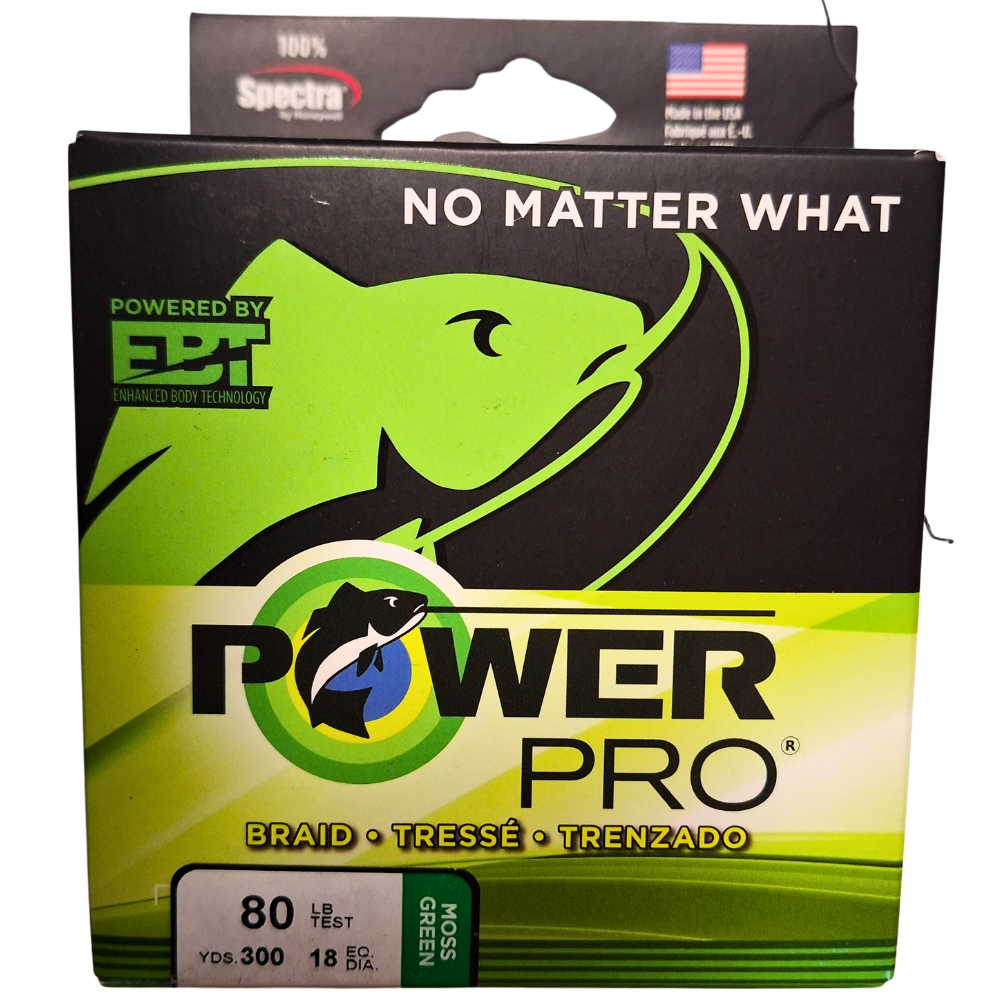 Power Pro Braided Spectra Fishing Line - 300 Yds